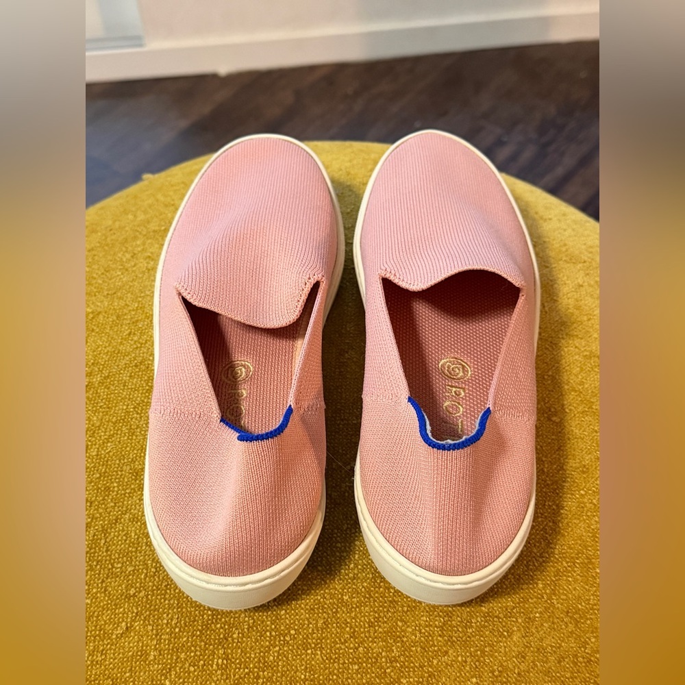 Rothy’s The Original Slip-On Sneaker – Size 7.5 – Blush Pink - Picture 7 of 12